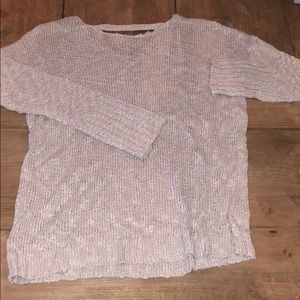 On the road sweater tie back
